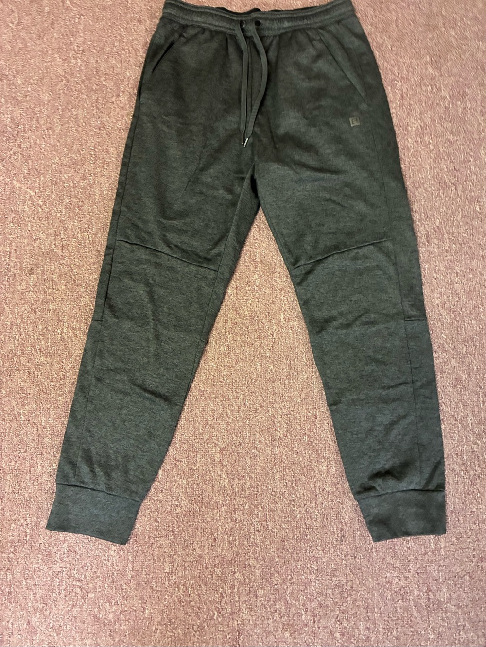Layer 8 Men's Dark Charcoal Heather Jogger Sweatpants